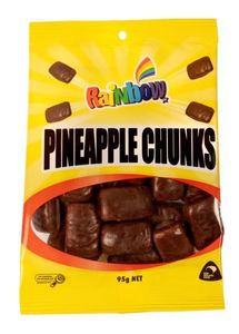 Rainbow Pineapple Chunks 20 x 95g bags