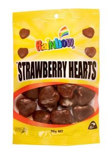 Products: Rainbow Strawberry Hearts 20 x 95g bags