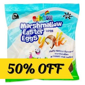 Rainbow 240g Unfoiled Easter Eggs