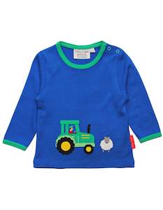 Toby Tiger - LS Tee - Organic Farm Applique
