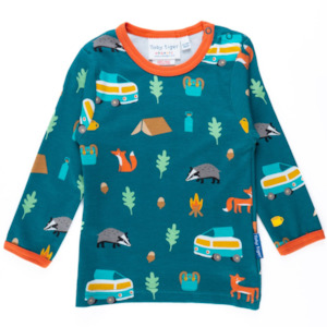Toby Tiger: Toby Tiger - LS Tee - Organic Campervan