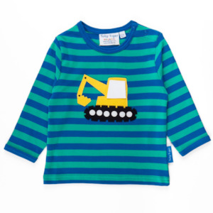 Toby Tiger - LS Tee - Organic Digger Applique