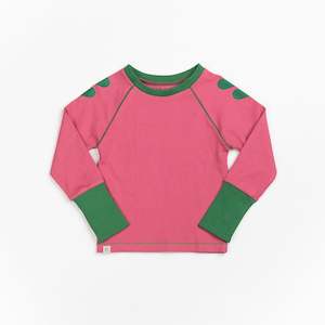 Sale Long Sleeve Tees: Alba - Alice LS Tee - Desert Rose