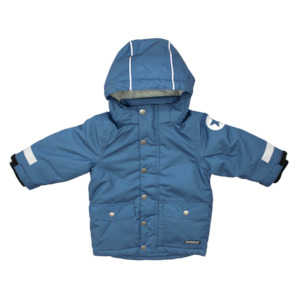 Hoodies And Jackets: Villervalla - Winter Parka - Dark Ocean