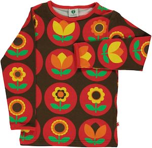 Smafolk: Smafolk - LS Tee - Flower - Bison