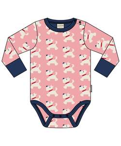 Maxomorra - LS Bodysuit - Scottie ** LAST SIZE 86/92cm