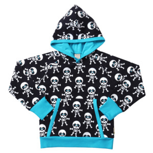 Spooky: Maxomorra - Lined Hoodie - Classic Skeleton