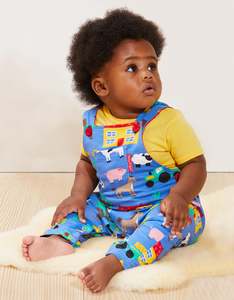 Dungarees Slungarees Overalls Rompers: Toby Tiger - Dungarees - Farm