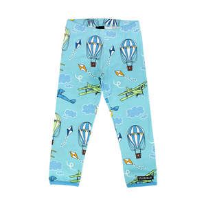 Villervalla - Leggings - Aircraft - Aqua
