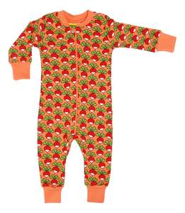 Duns Sweden - Zipsuit - Radish - Camelia ** LAST ONE sz 104cm