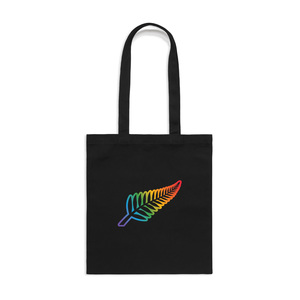 Rainbow Fern Tote Bag