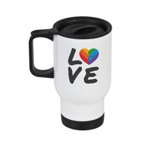 Heart Love Travel Mug