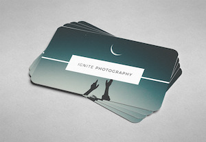 BUSINESS CARDS: ADD ROUNDED CORNERS TO YOUR BUSINESS CARDS Regular price