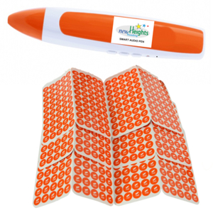 USB Stick of 20 MP3 Files NEW HEIGHTS: Orange (for when not using Reading Pens)