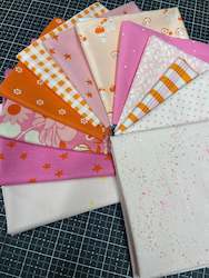 Pre Cuts 1: Pink & Orange Bundle - Heather Ross & Ruby Star Society