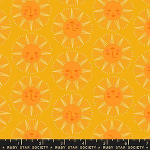 Ruby Star Society: Sundream Buttercup Fat Quarter - Rise & Shine Melody Miller Ruby Star Society