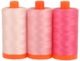 Aurifil Boxed Set -Sardinia Pink Cotton Thread 3 x Large Spools