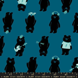 Ruby Star Society Fat Quarters: The Band Thunder (FQ) - Sarah Watts Ruby Star Society