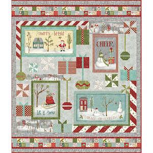 Kits: A Very Terri Christmas Quilt Kit - Terri Degenkolb for Windham Fabrics