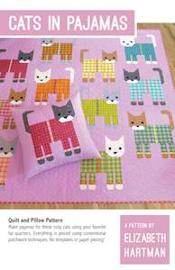 Cats in Pajamas Quilt Kit - Elizabeth Hartman