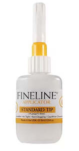 Pen Paper Patterns: Fineline Glue Standard Applicator 1in Tip Oval Bottle 1-1/4oz - Fineline