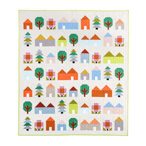 Tiny Town Quilt Pattern - Pen and Paper Patterns