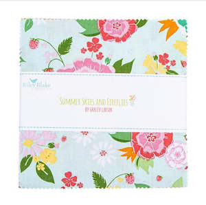Summer Skies and Fireflies Charm Squares - Gracey Larson for Riley Blake Designs