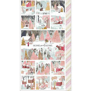 Welcome Home Panel - Adventale by Katarina Roccella for Art Gallery Fabrics