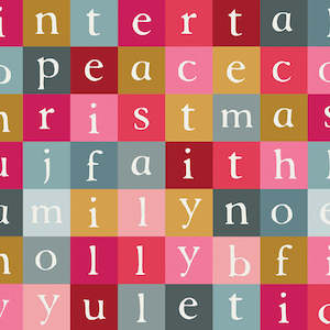 Fabric Art Gallery Fabrics: Letters To Santa- Adventale by Katarina Roccella for Art Gallery Fabrics