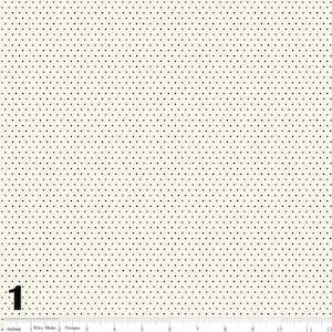 Cream Petal Delightful (FQ)  - Petal Lane Riley Blake Designs