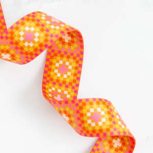 Granny Squares Caramel Webbing - Alexia Abegg