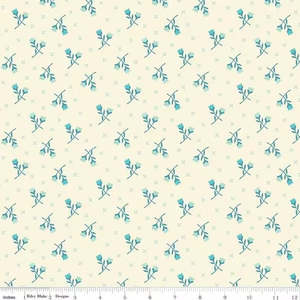 Riley Blake Fabrics: Tulips Vanilla First Blooms - Heather Peterson for Riley Blake Designs