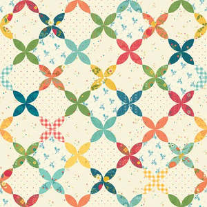 Riley Blake Fabrics: Cheater Print First Blooms - Heather Peterson for Riley Blake Designs