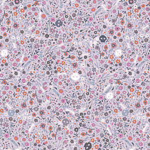 Boneyard Violet (FQ) - Eerie by Katarina Roccella for Art Gallery Fabrics