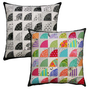 Tipsy Cushion Pattern and Template Set - EMMA JEAN JANSEN