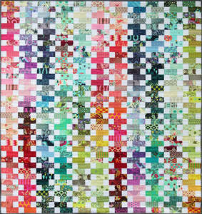 New At Rainbow Stash: Zip It Quilt Mini Pattern - EMMA JEAN JANSEN