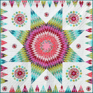 Orbital Star Quilt Pattern - Emma Jean Jansen