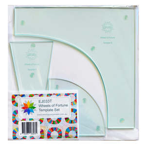 New At Rainbow Stash: Wheels Of Fortune Template Set - Emma Jean Jansen