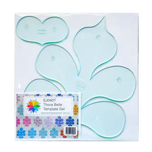 New At Rainbow Stash: Thora Belle Template Set - Emma Jean Jansen