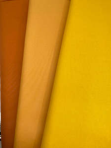 Individual Fat Quarters Yellows, Oranges, Peachy and Gold Hues