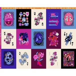 Hello Alice Wonderland Panel - Sarah Watts Ruby Star Society