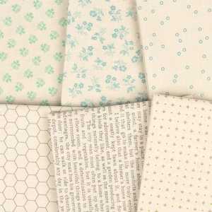 Farmer's Daughter Backgrounds #2 Fat Quarter Bundle (6) - Lori Holt Bee In My Bonnet