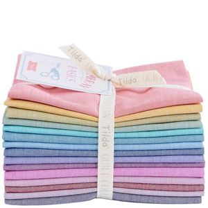 Tilda Chambray Solids Fat Quarter Bundle - Tilda Fabrics