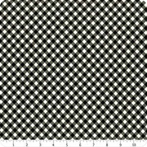 Crisscross Ghost/Midnight (FQ) - April Rosenthal for Moda