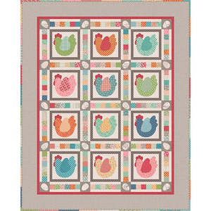 Hen House Quilt Kit - Lori Holt Riley Blake Designs
