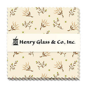 Buttercream & Brickle Bits 5" Squares by Kim Diehl for Henry Glass