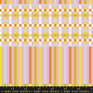Petunia Gingham Macaron (FQ) - Kimberly Kight for Ruby Star Society