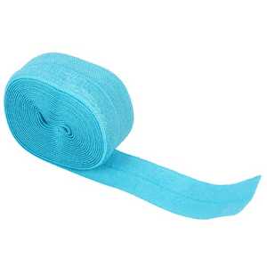 By Annie Fold-Over Elastic - Parrot Blue