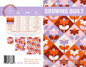 Pen Paper Patterns: Growing Quilt Pattern by Lindsey of Pen + Paper Patterns