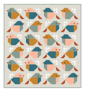 Pen Paper Patterns: Sparrows Quilt Fabric Kit #2 - Pen and Paper Patterns